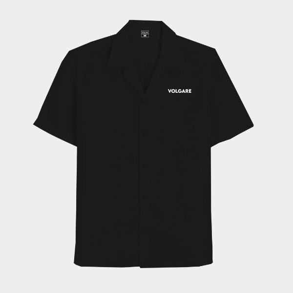 Volgare Essential Black Shirt
