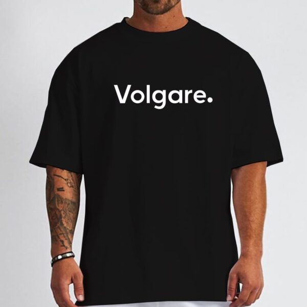 Volgare Skull Back Black  T-shirt